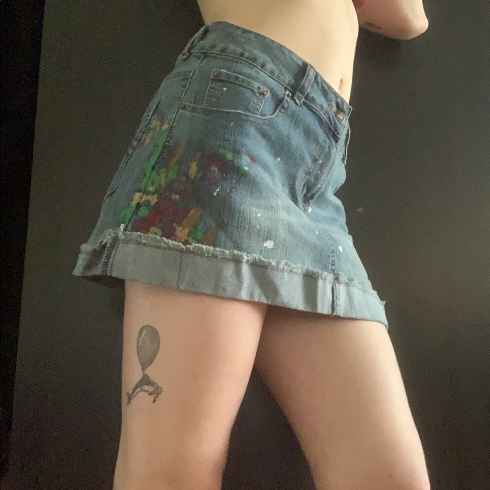 Vintage jean skirt NWT!!